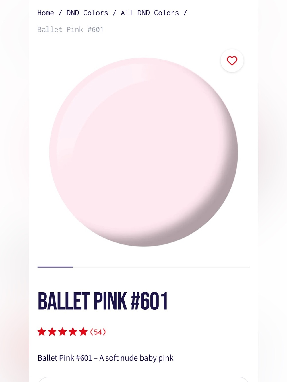 DND Gel - set of 2 Ballet Pink #601 & Sheer Sugar 2443 new!